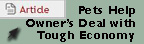 Pets help owners in touch economy